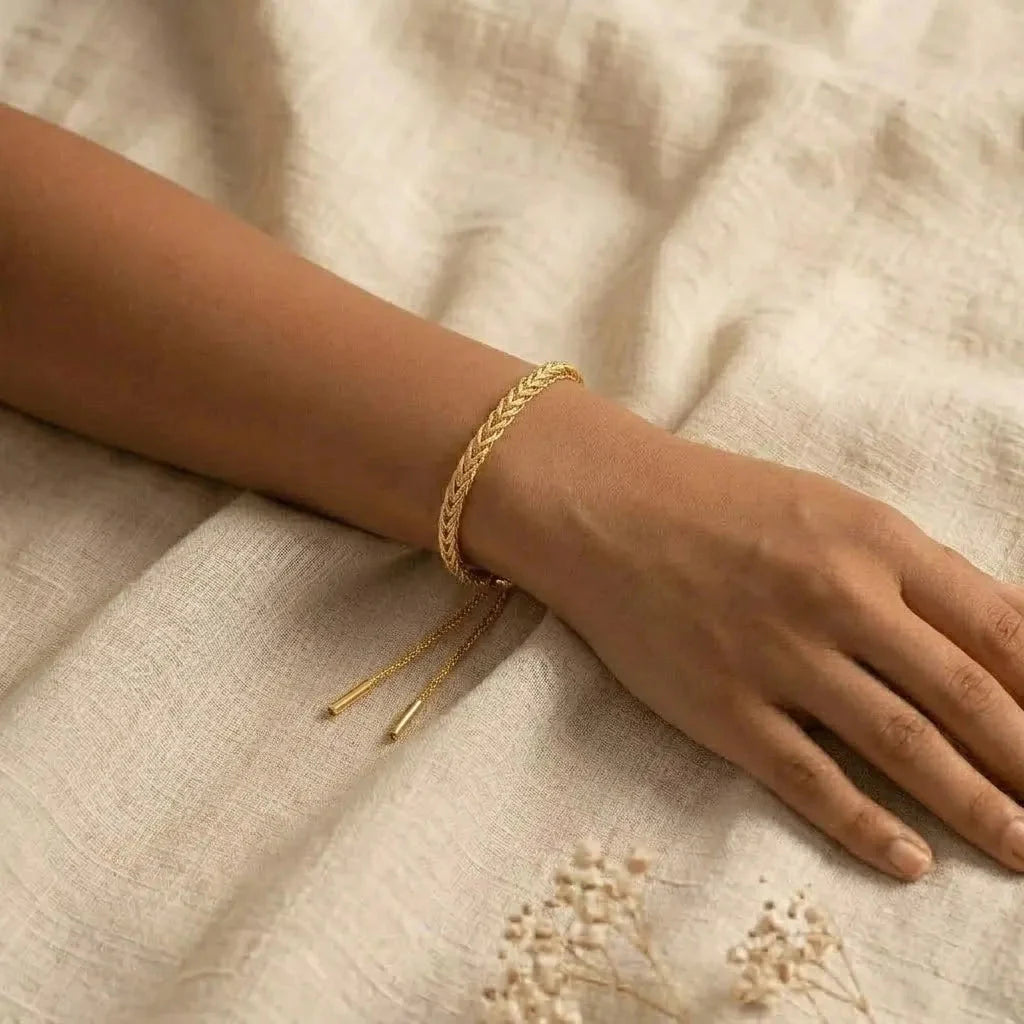 Bransoletka Julia — biżuteria ze stali chirurgicznej 316L w powłoce PVD 18K, zdjęcie 2
