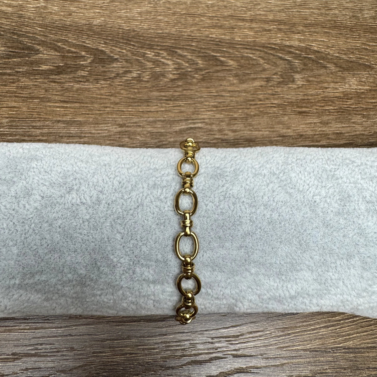 Bransoletka Kaja — biżuteria ze stali chirurgicznej 316L w powłoce PVD 18K, zdjęcie 5