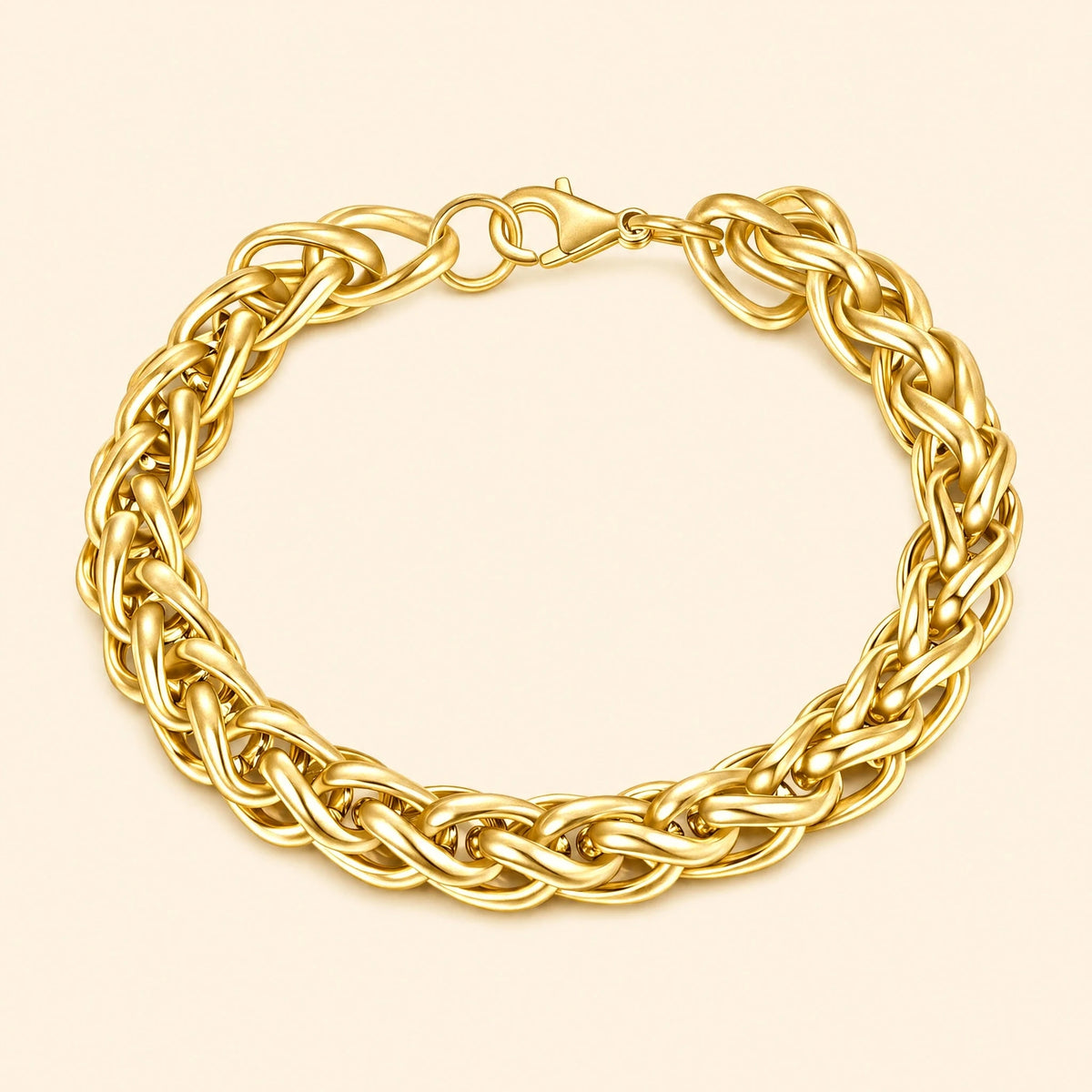 Bransoletka Mira — biżuteria ze stali chirurgicznej 316L w powłoce PVD 18K, zdjęcie 1