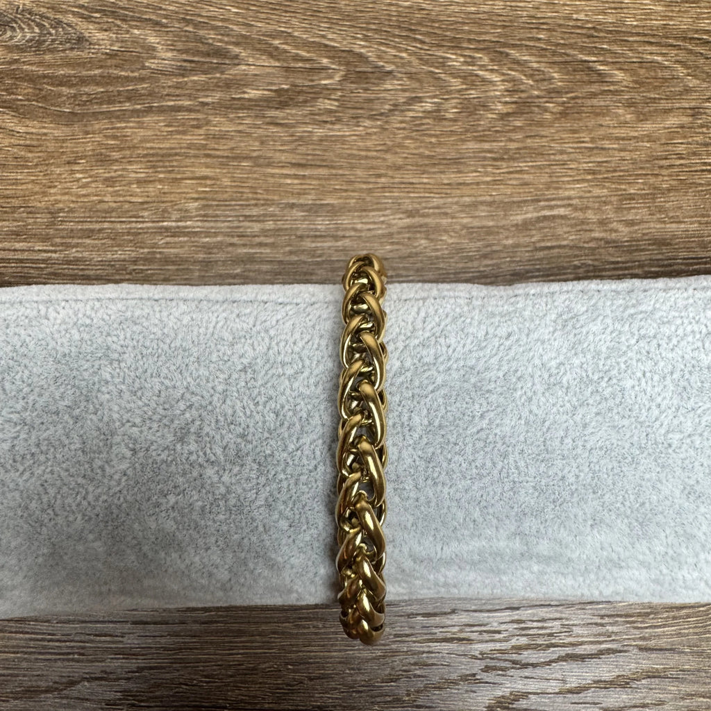 Bransoletka Mira — biżuteria ze stali chirurgicznej 316L w powłoce PVD 18K, zdjęcie 6