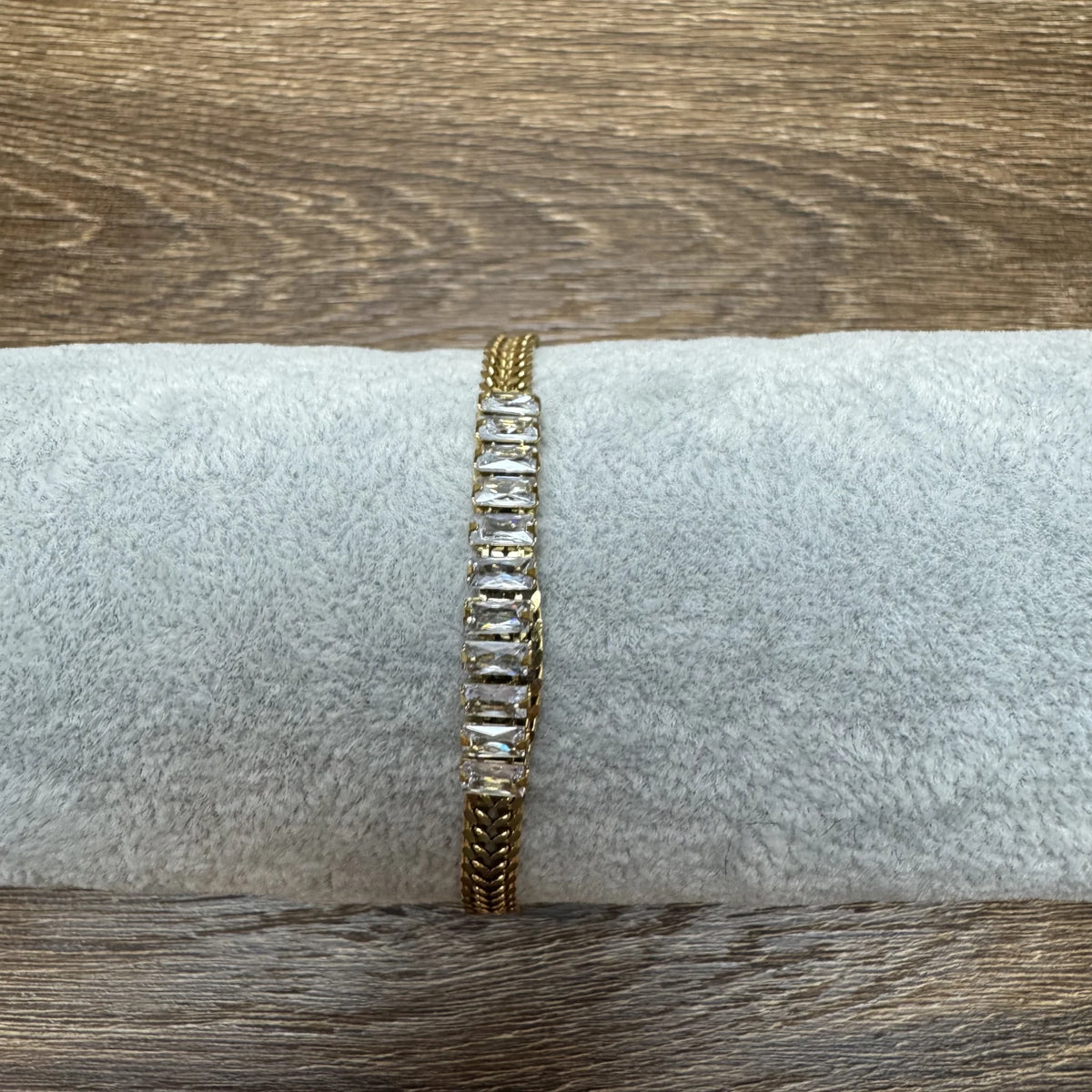 Bransoletka Sara — biżuteria ze stali chirurgicznej 316L w powłoce PVD 18K, zdjęcie 5
