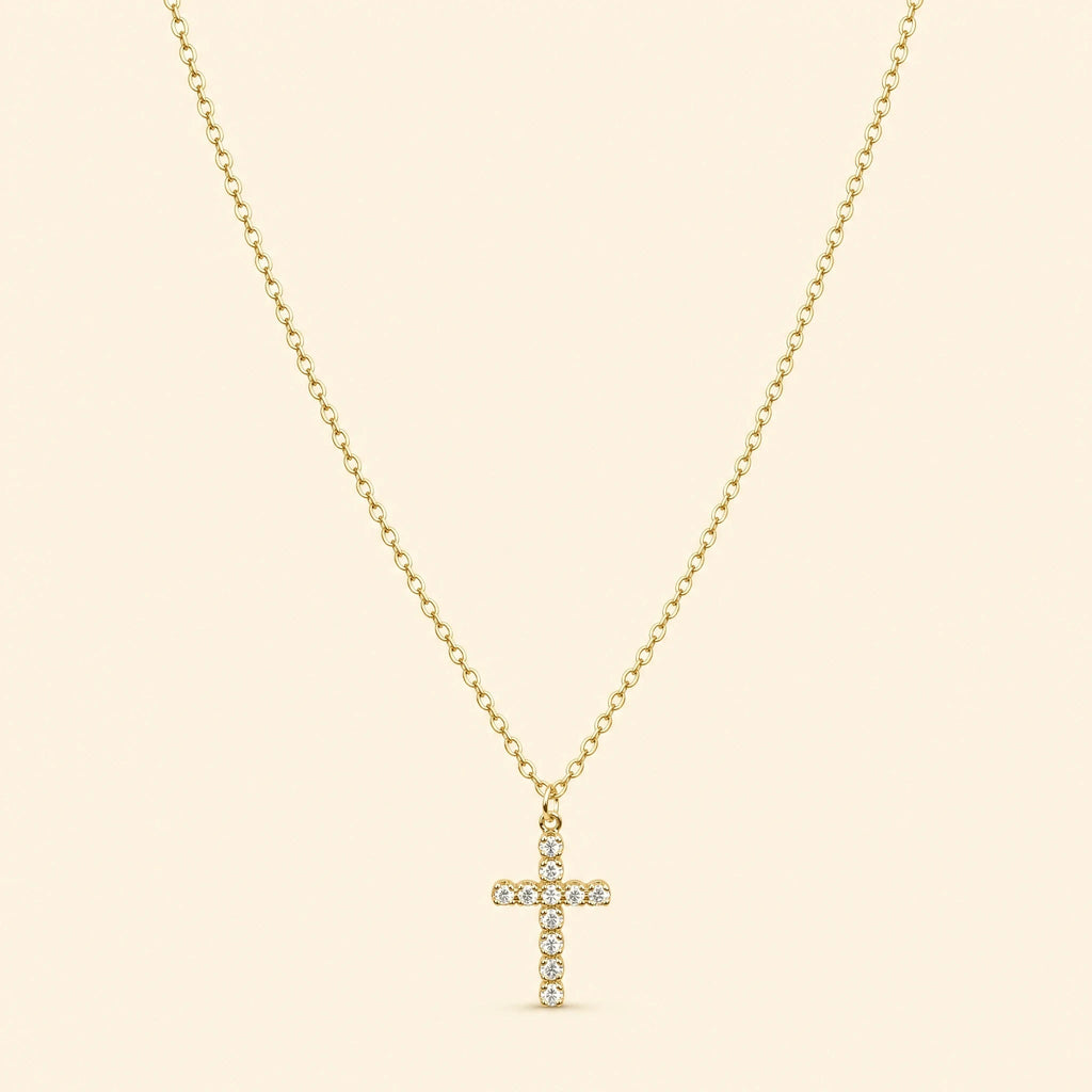 Naszyjnik Emilia — biżuteria ze stali chirurgicznej 316L w powłoce PVD 18K, zdjęcie 1