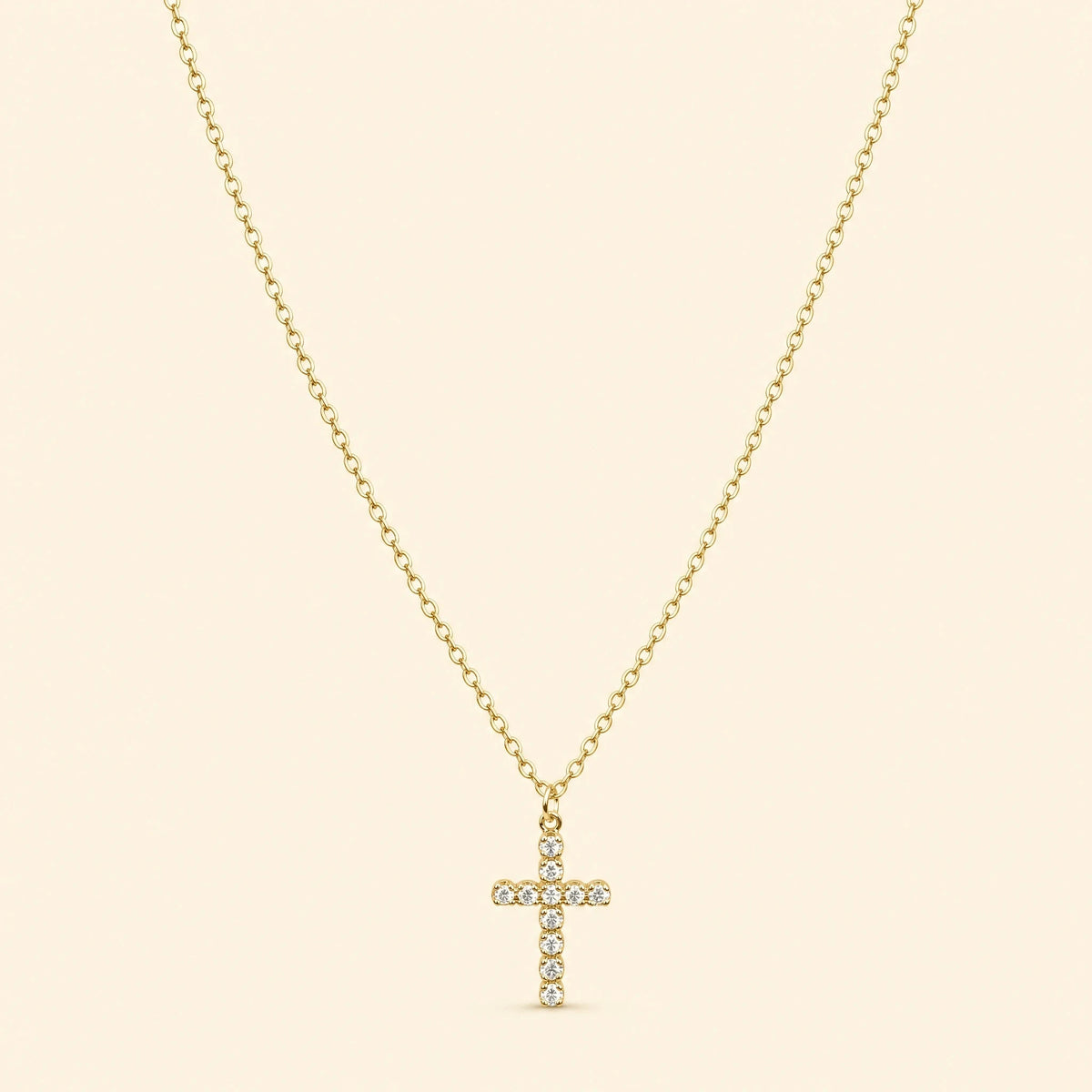 Naszyjnik Emilia — biżuteria ze stali chirurgicznej 316L w powłoce PVD 18K, zdjęcie 1