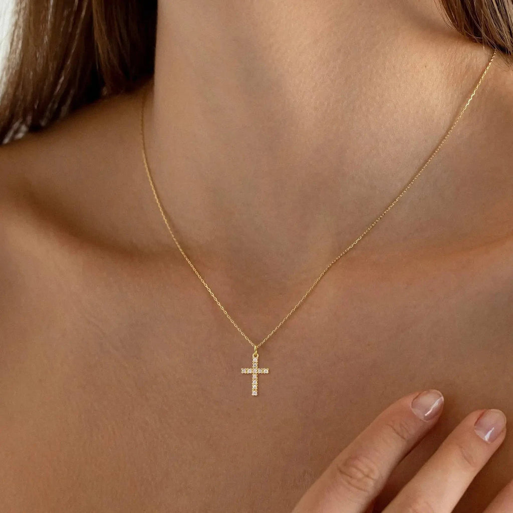 Naszyjnik Emilia — biżuteria ze stali chirurgicznej 316L w powłoce PVD 18K, zdjęcie 3