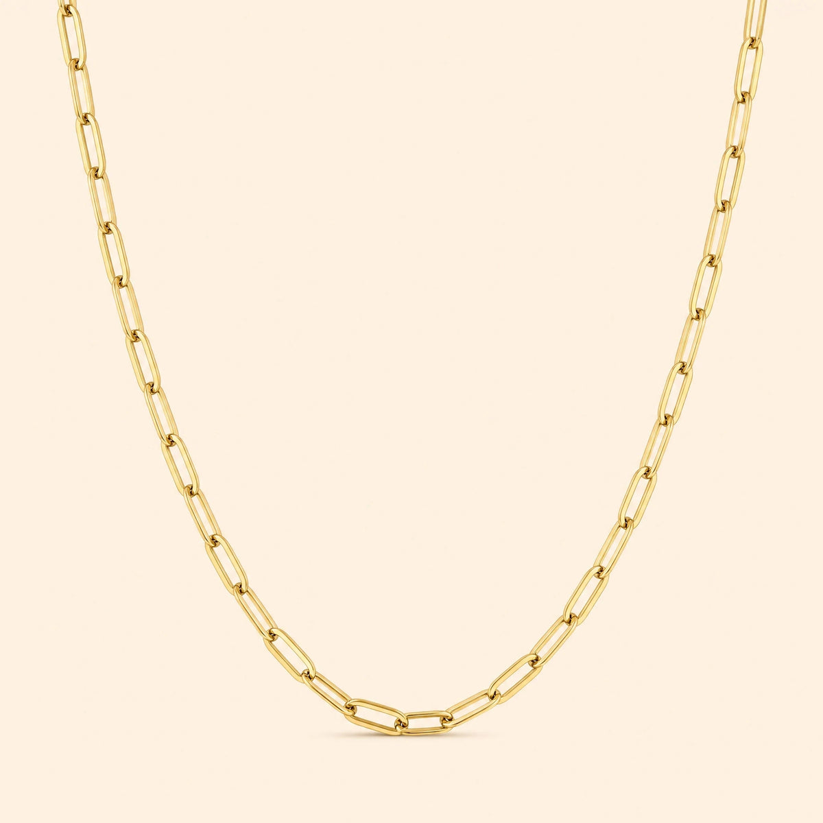 Naszyjnik Ines — biżuteria ze stali chirurgicznej 316L w powłoce PVD 18K, zdjęcie 1