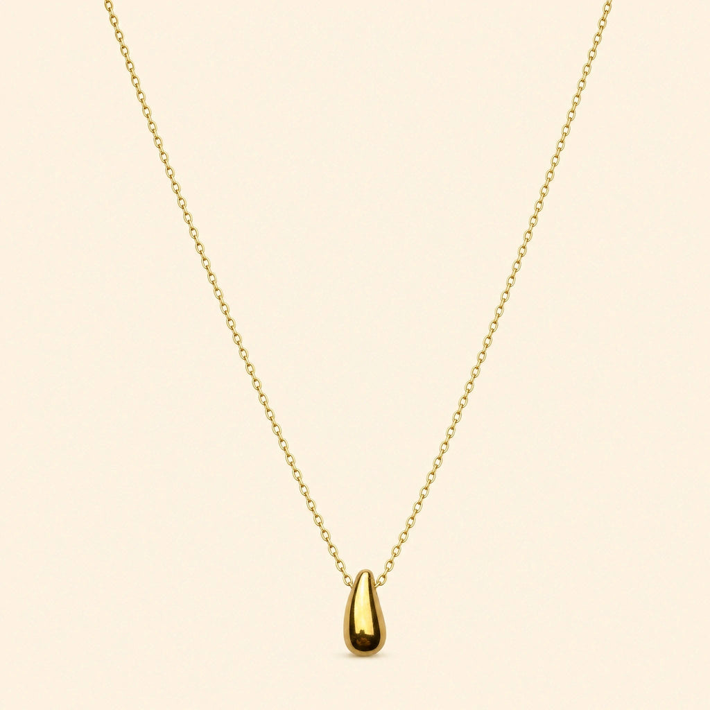 Naszyjnik Iza — biżuteria ze stali chirurgicznej 316L w powłoce PVD 18K, zdjęcie 1