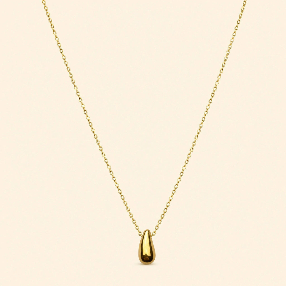Naszyjnik Iza — biżuteria ze stali chirurgicznej 316L w powłoce PVD 18K, zdjęcie 1